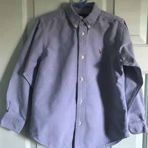 Boy’s Ralph Lauren size 7 botton down shirt